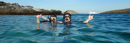 Exclusive visitor sites with Yacht La Pinta at the Galapagos Islands