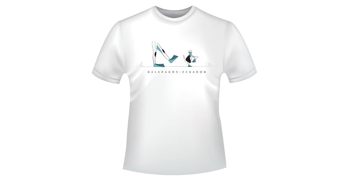 Blue-footed booby T-Shirt